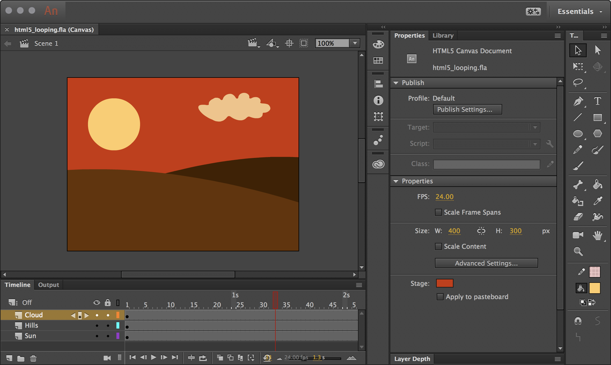 Animate CC: Looping Animations – In Flagrante Delicto!